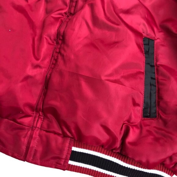 VINTAGE NBA Reversible Miami Heat Varsity Jacket Large - Picture 13 of 16